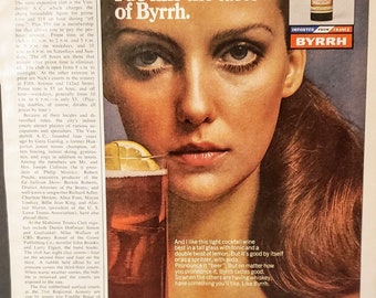 1977 YOUNG WOMAN BALI BRA Vintage 1970's 8X10.75 Magazine Ad