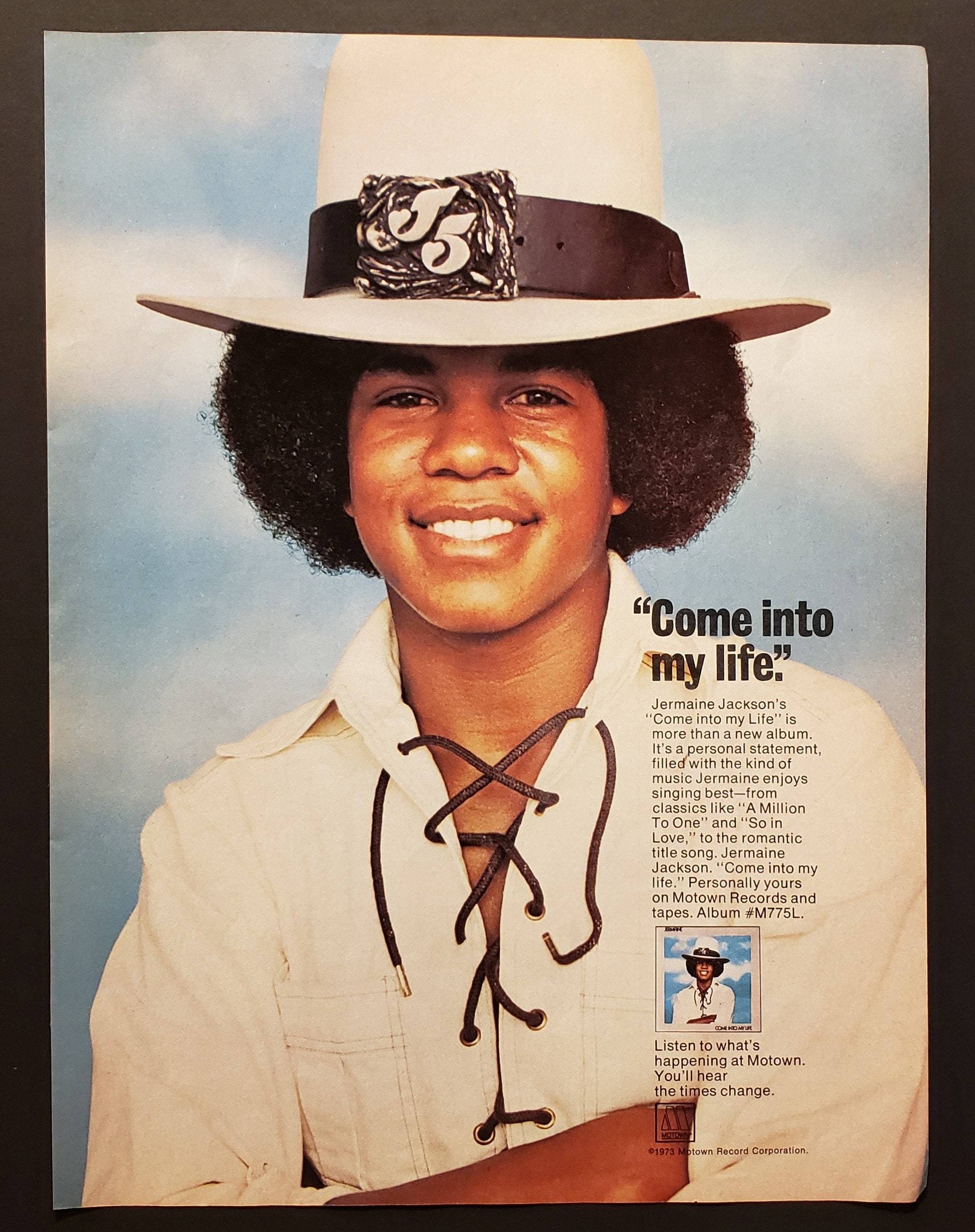 1973 Ad Jermaine Jackson S Album Come Into My Life Teen Etsy 1973 Ad Jermaine Jackson S Album Come Into My Life Teen Etsy