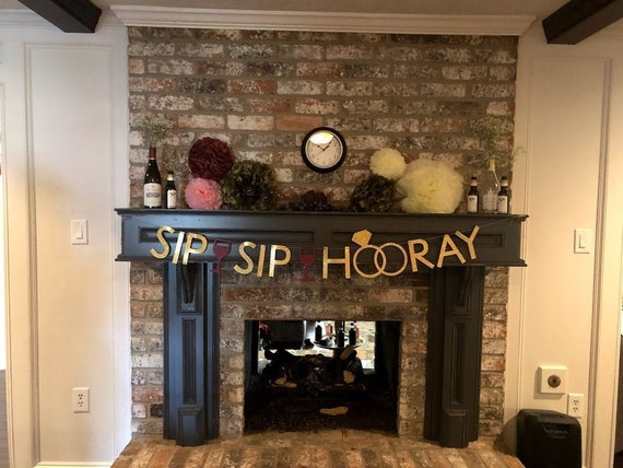 Sip Sip Hooray Banner, Vino Before Vows Banner, Wine Banner, Wine Theme Banner, Wine Theme Bachelorette, Drunk In Love Banner, Bachelorette