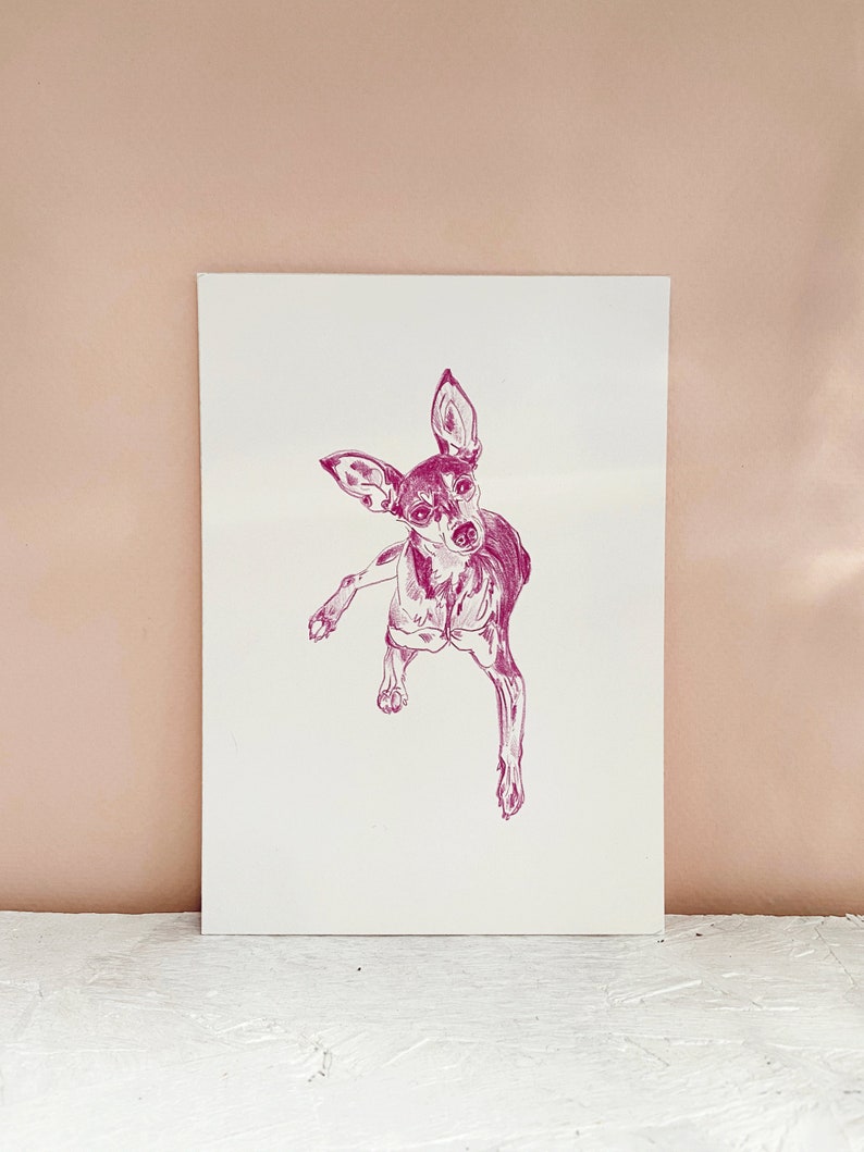 Custom Dog Portrait | Bespoke Pet Illustration image 4