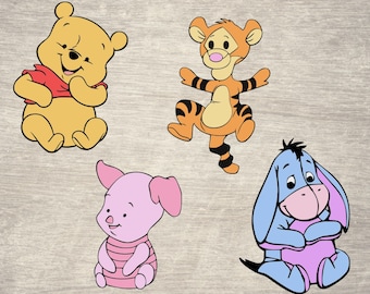 Free Free 187 Baby Winnie The Pooh Characters Svg SVG PNG EPS DXF File
