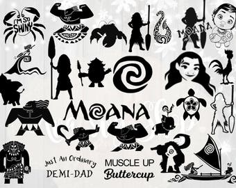 Moana Clipart Etsy