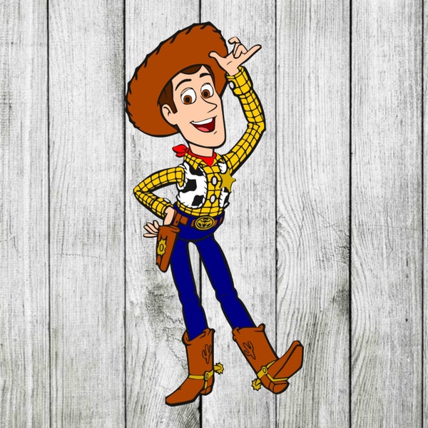 Woody svg cut file, woody clipart, toy story woody svg, toy story clipart, png