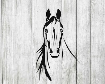 Horse SVG, horse head svg, beautiful horse svg file for cricut and silhouette, horse svg and png instant download