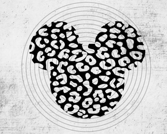Download Disney mickey mouse cheetah print svg leopard print svg | Etsy
