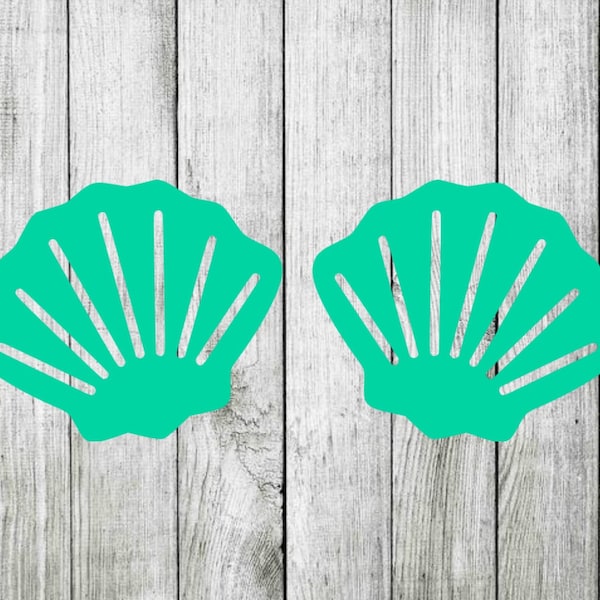 Mermaid shells svg bundle, mermaid svg, the little mermaid svg, cutting files for cricut silhouette, INSTANT DOWNLOAD