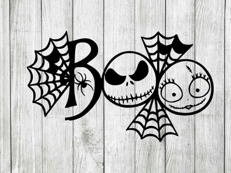 Jack and Sally Svg Jack Skellington Svg A Nightmare Before - Etsy