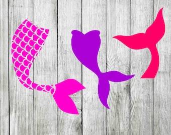 Mermaid tails svg bundle, mermaid svg, clipart, png,  cutting files for cricut silhouette, INSTANT DOWNLOAD