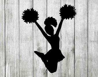 Cheerleader Plotterdatei, Cheer svg Bundle, Plotterdatei für cricut Silhouette, SOFORT DOWNLOAD