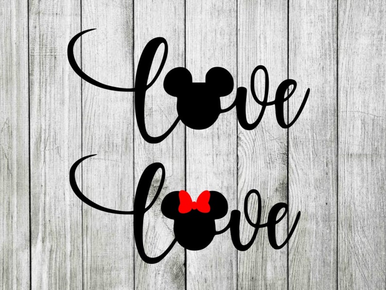 Free Free 284 Love Svg Disney SVG PNG EPS DXF File