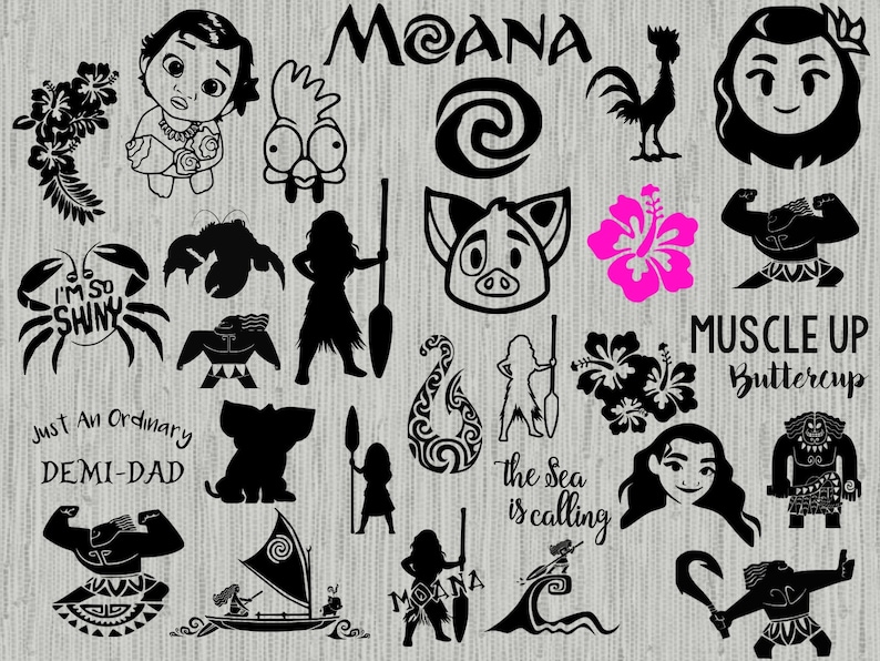 Free Free 131 Disney Moana Svg Files SVG PNG EPS DXF File