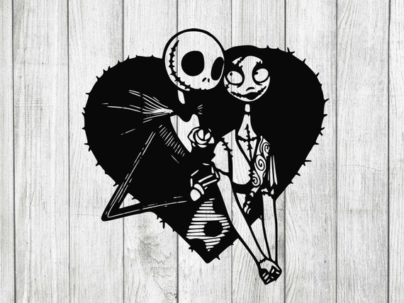 Download Jack And Sally Svg Jack Skellington Svg A Nightmare Before Etsy