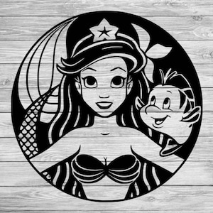 Ariel Svg, The Little Mermaid svg, ariel png, ariel clipart