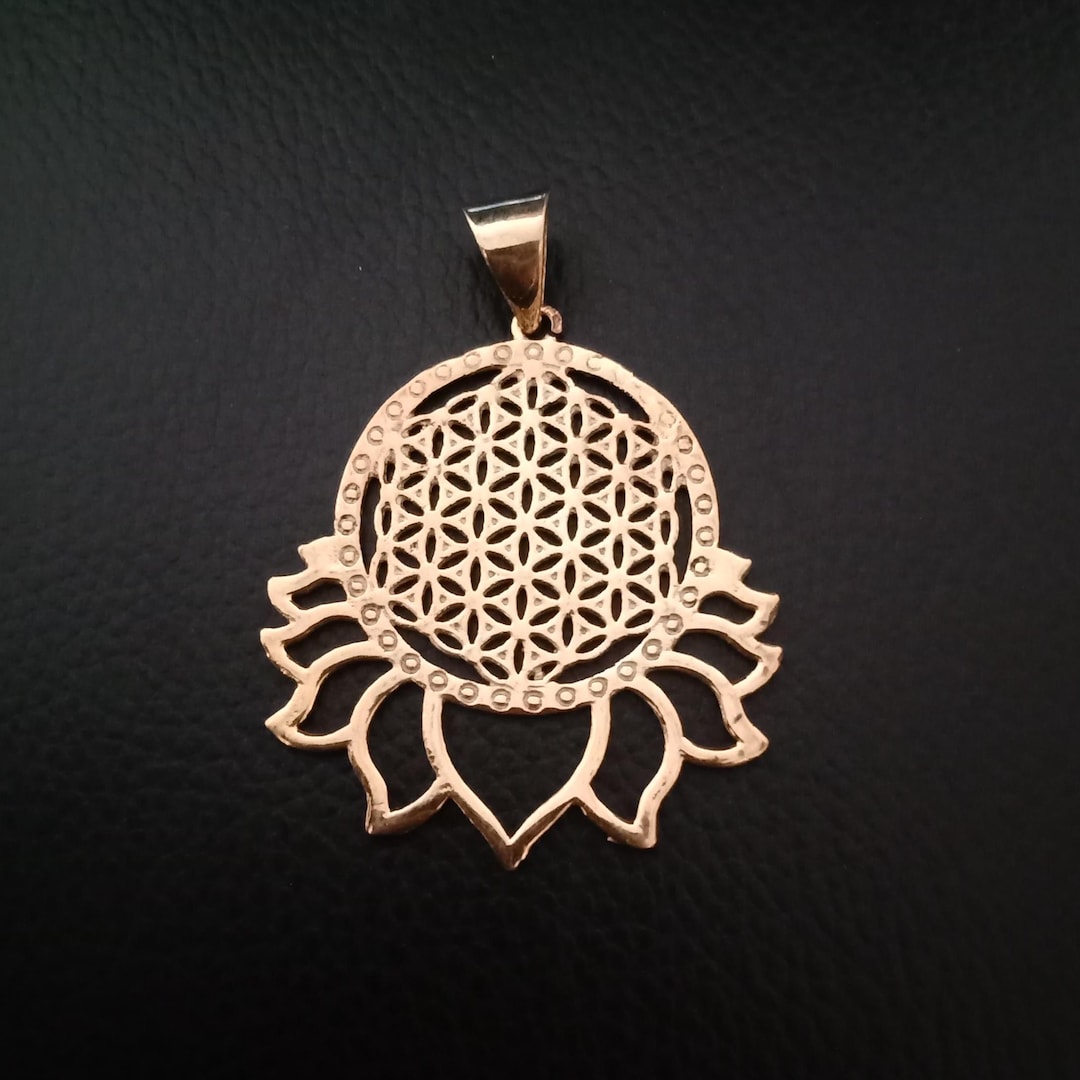 Sacred Geometry Pendant, Flower of Life Pendant, Seed of Life ...