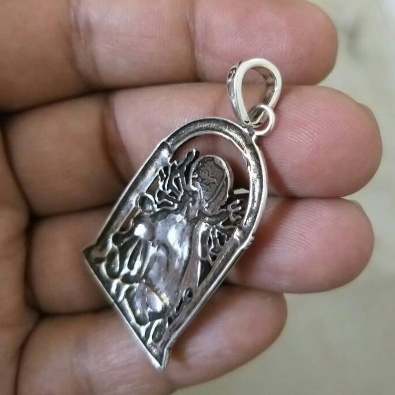 Durga pendant silver Clearance