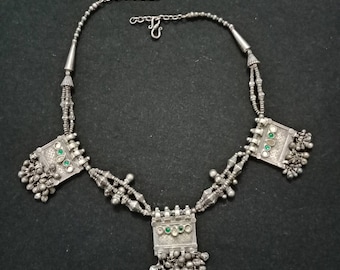 Collier Vintage Indiana En Argentone - Girocollo, Style Collier De Chien, Pour Femme, Occasion