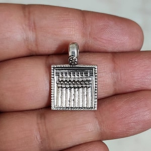 Seven Sisters Pendant, Rajasthan Tribal Pendant, Sterling Silver, Hindu Goddess pendant, Tribal Goddess Pendant