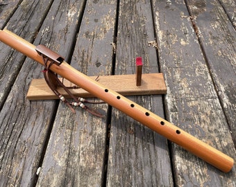 Two Tone Redwood Flute, key of F