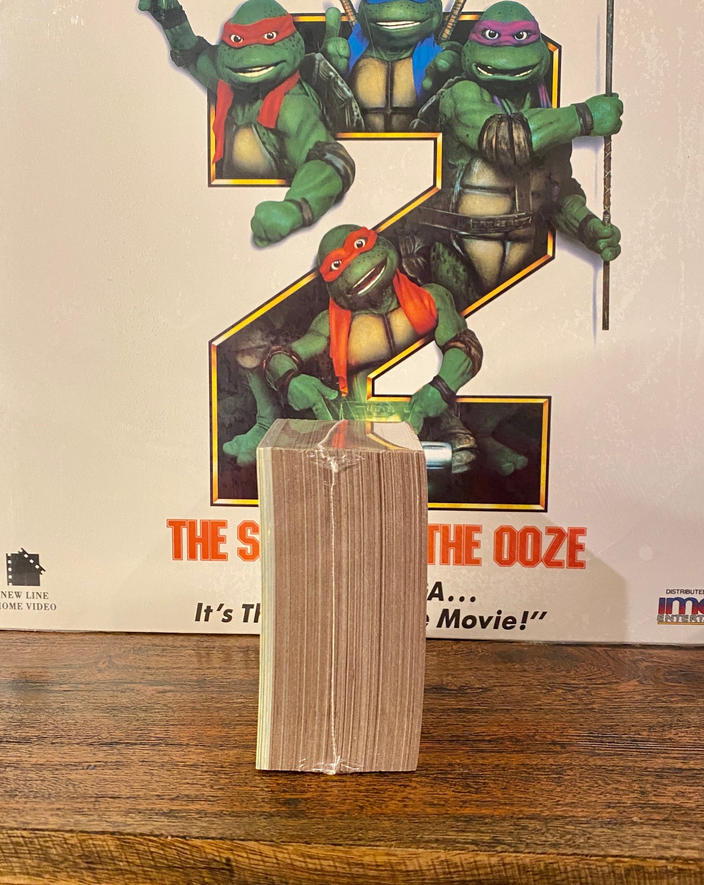 1991 TMNT 2 Movie Cards: Complete Unopened Deck - Etsy