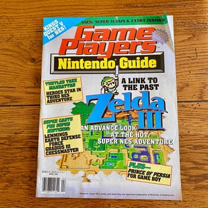 Vintage Game Player&#39;s Nintendo Guide To Nintendo Games Zelda III - April 1992 Volume 5 Number 4 - Strategy Guide