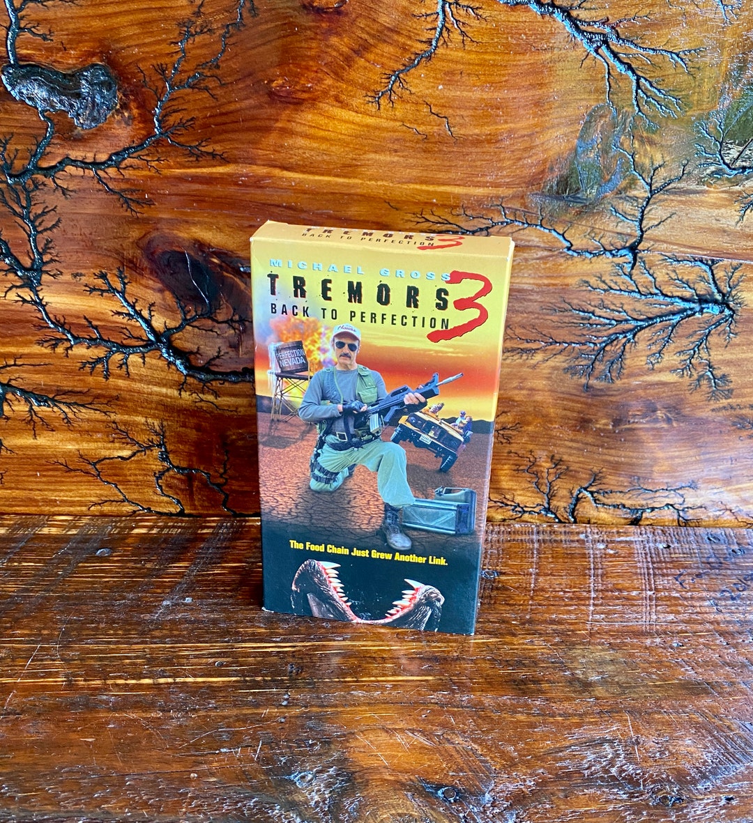 2001 Tremors 3: Back to Perfection on VHS - Starring Michael Gross