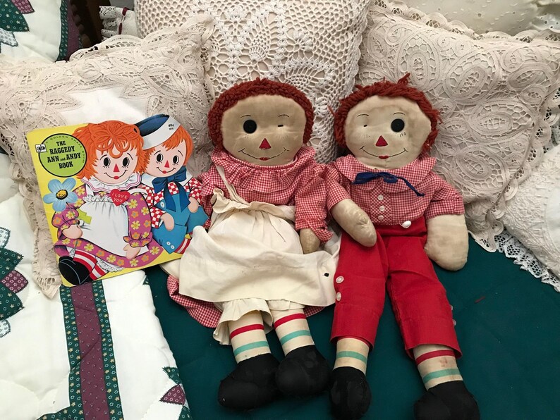 vintage raggedy ann and andy