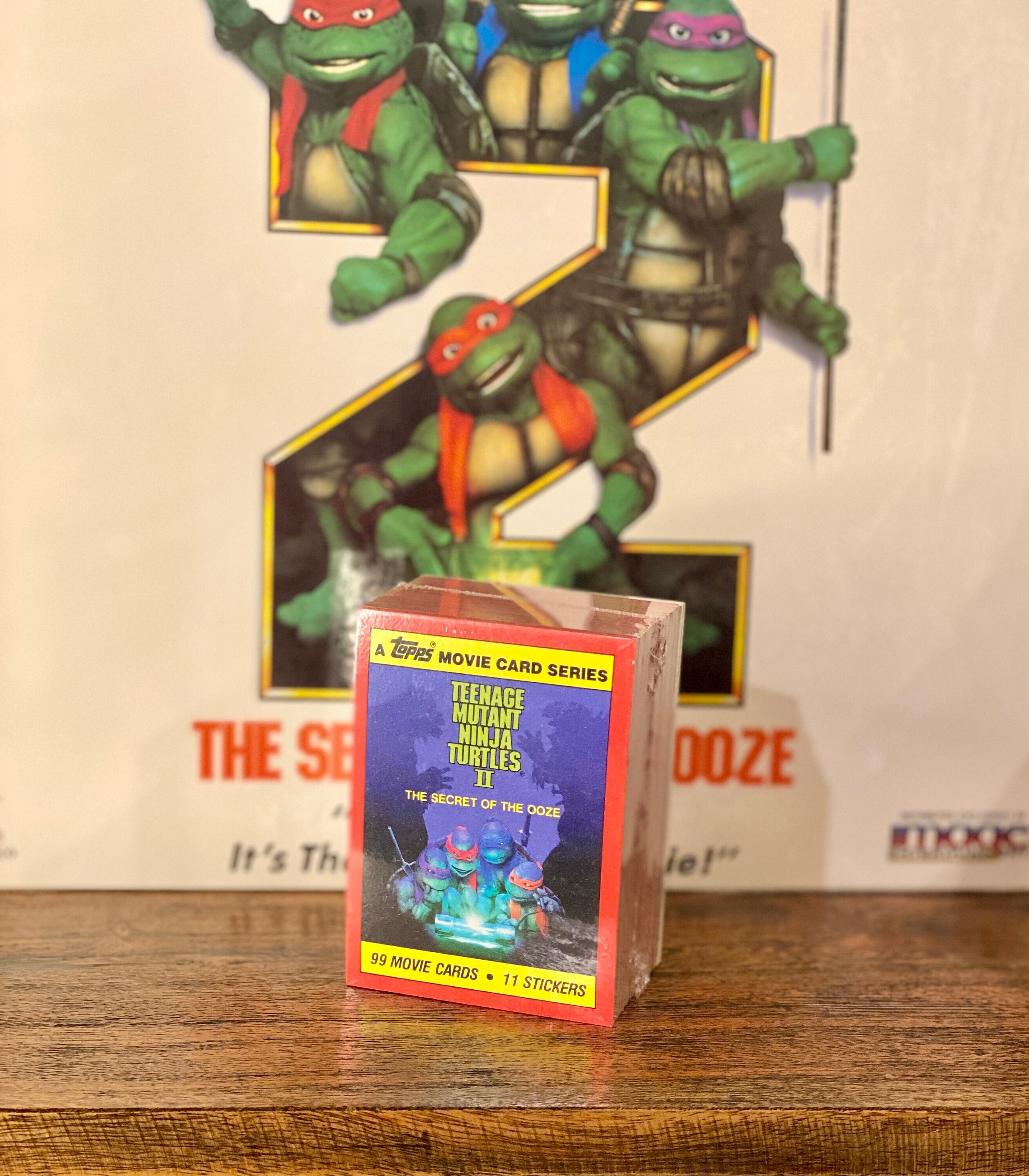 1991 Topps Teenage Mutant Ninja Turtles 2 Secret of the Ooze