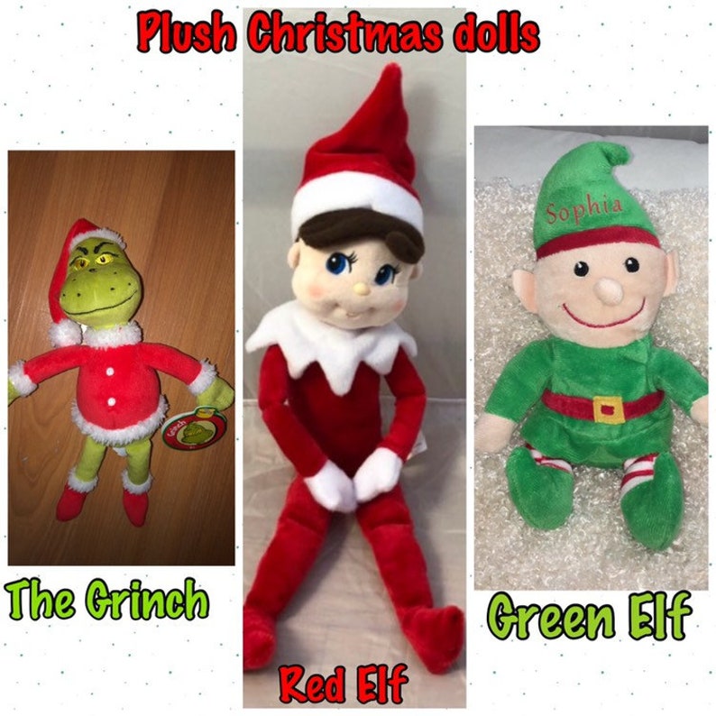 stuffed elf doll