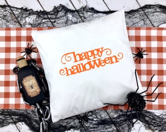 Happy Halloween Pillow Cover