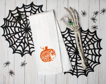 Happy Halloween Tea Towel