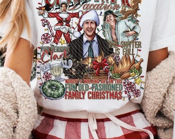Suéter de vacaciones navideñas (regalo de Navidad, Clark Griswold, Navidad familiar a la antigua usanza, suéter navideño, National Lampoons Christmas)