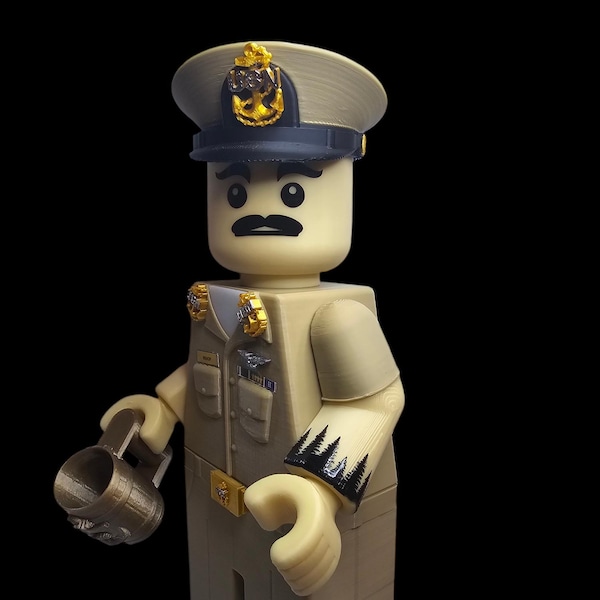 Customizable US Navy Chief Petty Officer Figurine (8 or 11 inches)