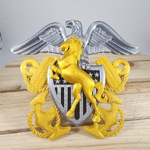 Navy Mustang Crest