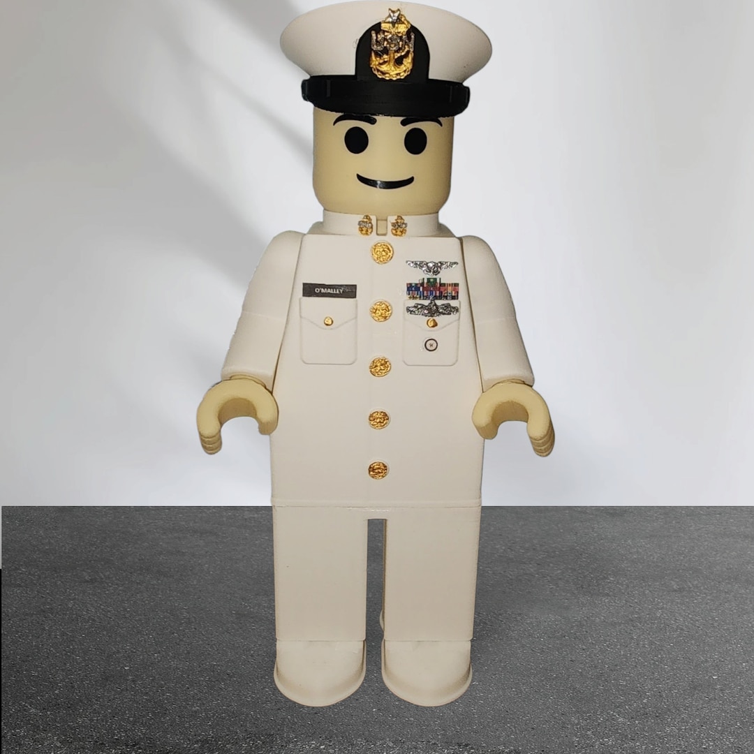 Choker White Uniform 11 in USN Navy Figure