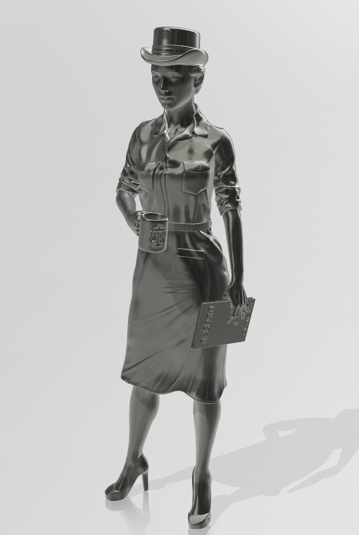 Navy Female Chief Petty Officer Statue
