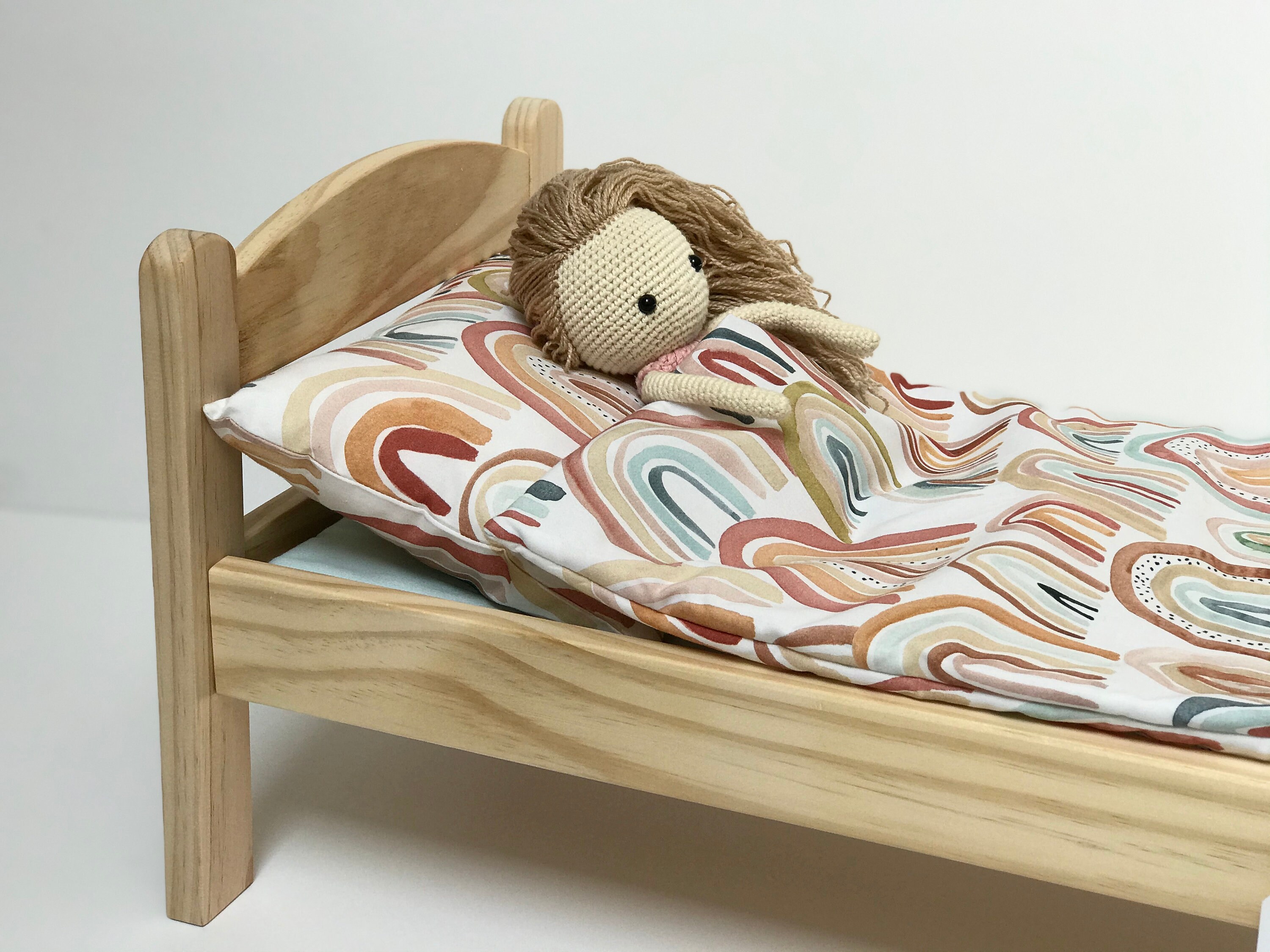 Ikea duktig doll bedding doll house bedding doll pram Etsy