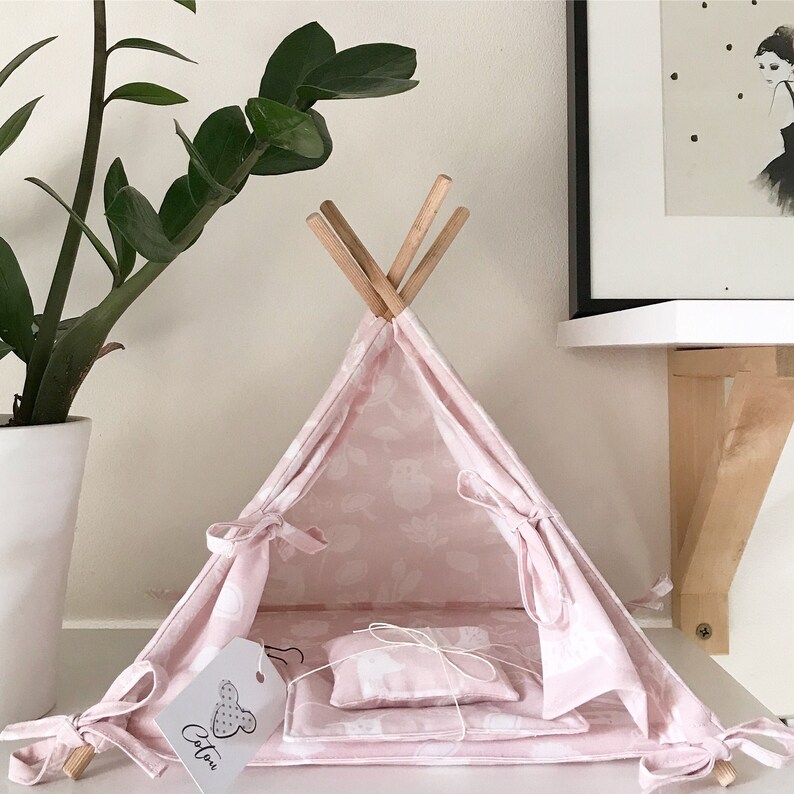 Tipi teepee tent dollhouse miniature tent teepee for Etsy