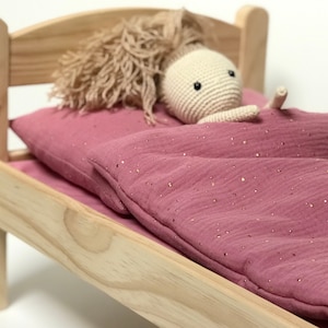 ikea duktig doll bedding bedding for doll doll bedding muslin doll bedding bedding set for dolls doll cot bedding for dolls 4. PINK