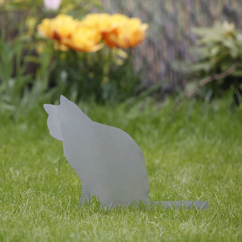 Rusty Cat Anatol Garden Outdoor Ornament for Cat Lovers Etsy