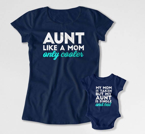 baby and aunt matching clothes