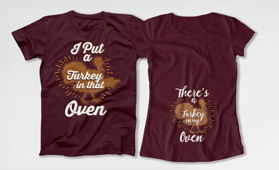 thanksgiving pregnancy shirt