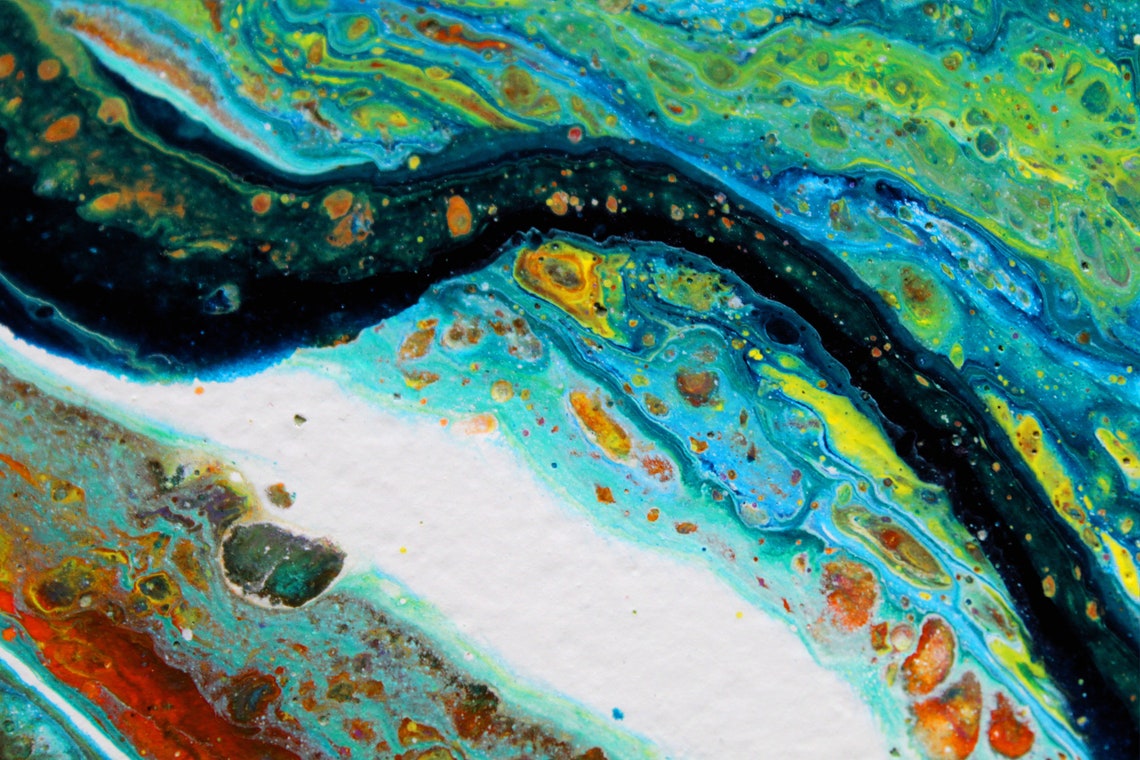 Layers Of Earth Original Painting Abstract Art Modern Etsy