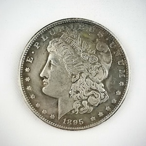 Two-Sided Trick Coin - 1895 Morgan Silver Dollar - Two Face - Double-Headed Coin - Great Stocking Stuffer!