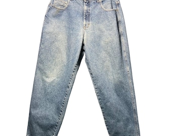 Vintage Aeropostale Jeans Light Wash Relaxed Fit 34 Blue Baggy Loose