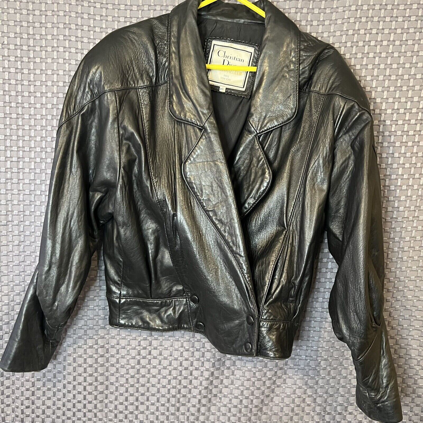 Christian dior leather coat Clearance