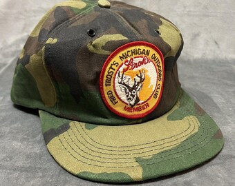 Goodyear Indy 500 Swingster Hat USA Made Navy Rope Snapback