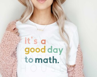 Math Shirt, Math Teacher Shirt, Math Teacher Gift, Teacher Shirts, Graphic Tees, Shirts for Women, Teacher Appreciation Gifts, Plus Size