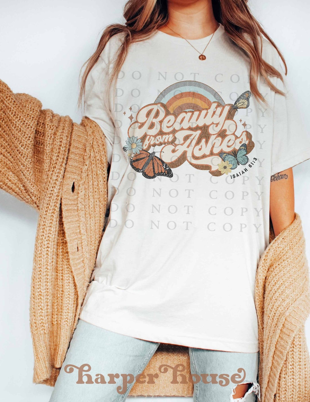 Christian T Shirts Inspirational Bible Verse Shirt Aesthetic Clothing