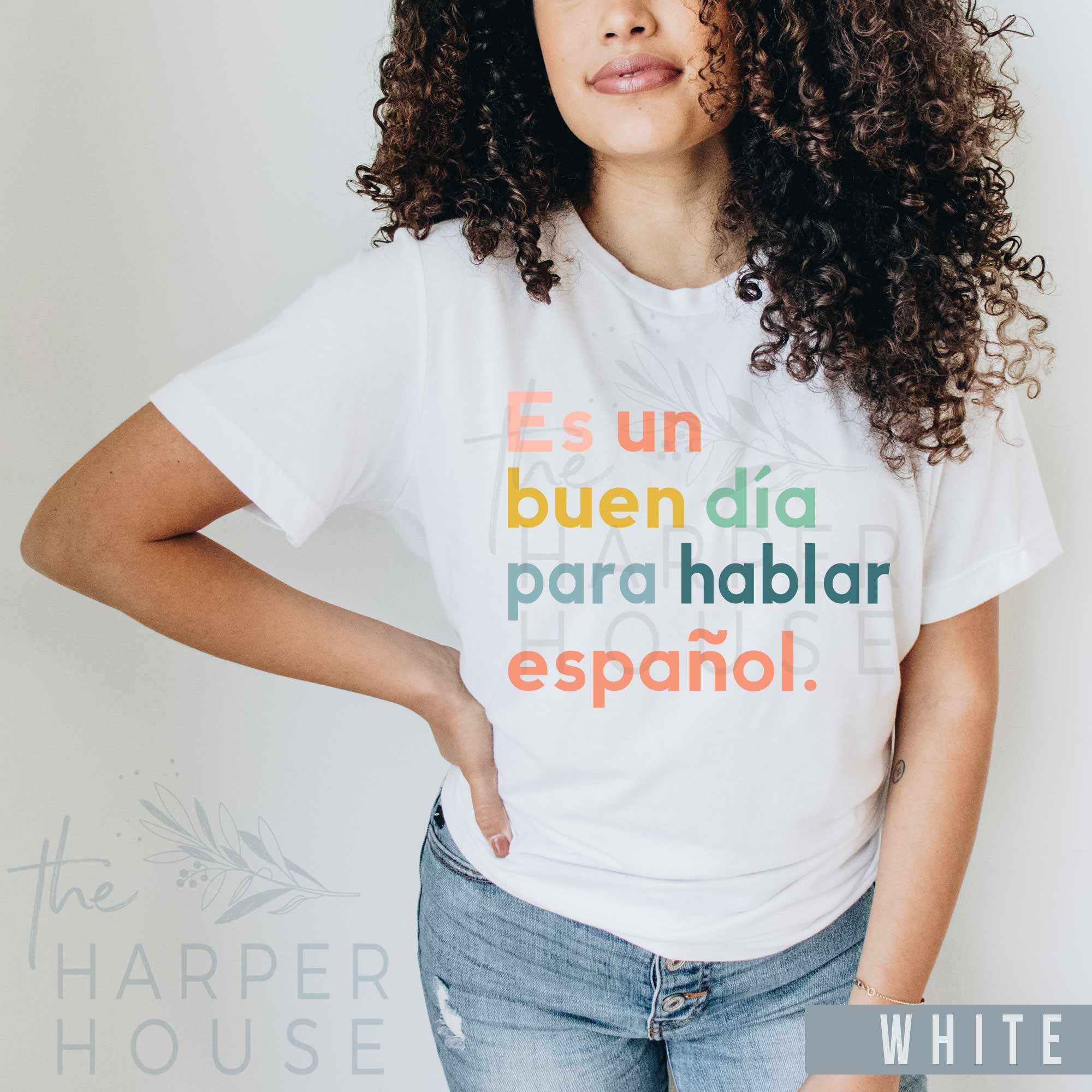 Spanish Teacher Wednesday MIERCOLES A 0805 Women's T-Shirt