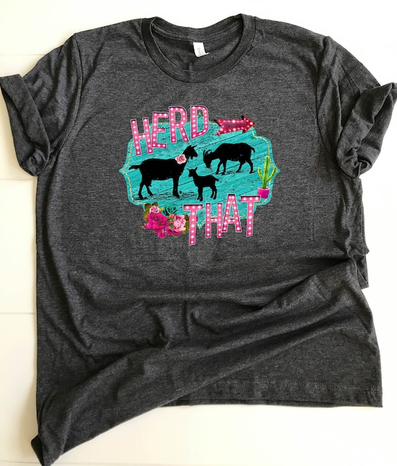 Crazy goat lady t-shirt fitted short sleeve womens